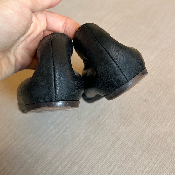 Lanvin Classic Cap Toe Leather Ballerina Flats - Picture 6 of 10